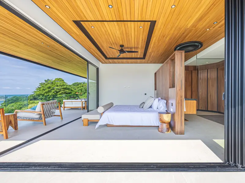Bedroom suite opening directly onto its own terrace
